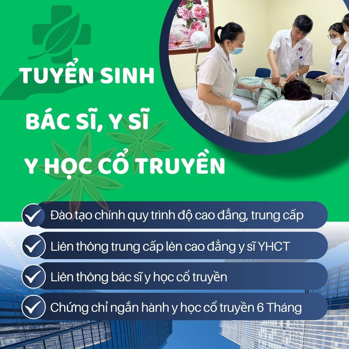 tuyển sinh ngành YHCT