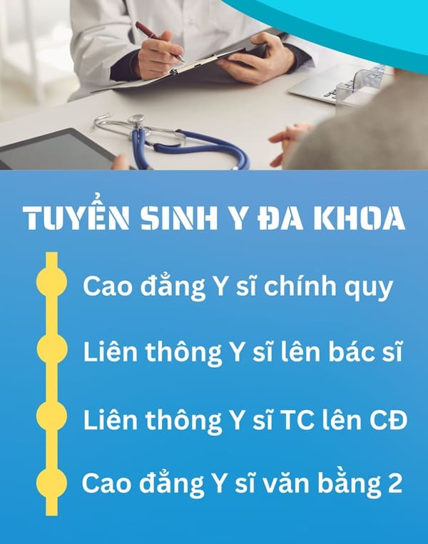 tuyển sinh ngành y đa khoa