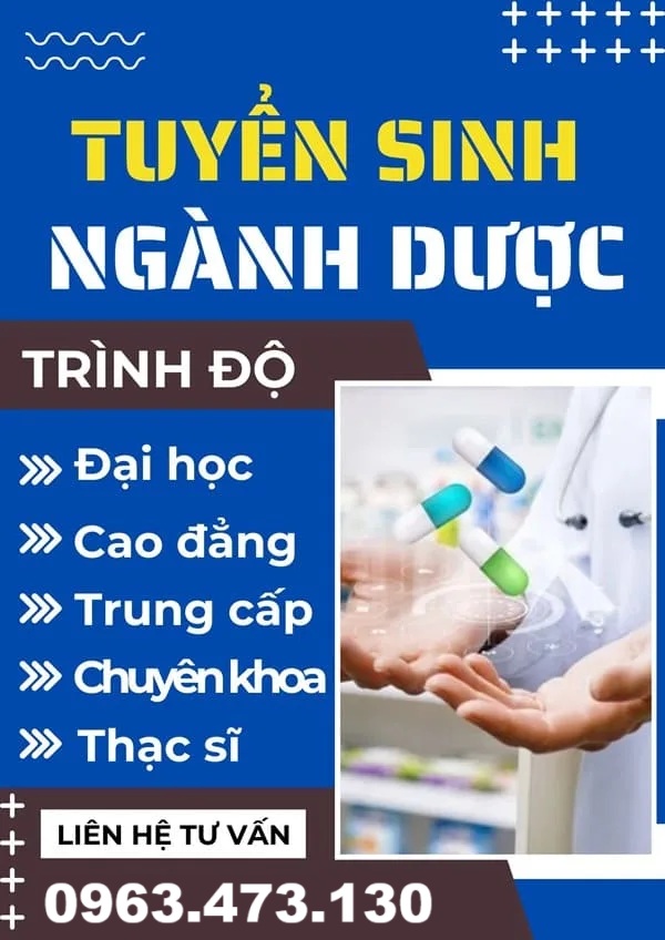 tuyển sinh ngành dược
